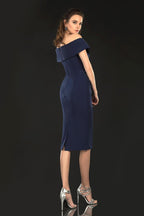 Terani Cocktail Dress 2021C2625 - Navy