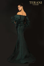 Terani Evenings Dress 2021E2796 - Forest