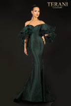 Terani Evenings Dress 2021E2796 - Forest