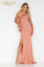 Terani Evenings Dress 2021E2824 - Salmon