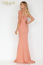 Terani Evenings Dress 2021E2824 - Salmon