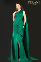 Terani Couture Evening 2021E2839 - Emerald