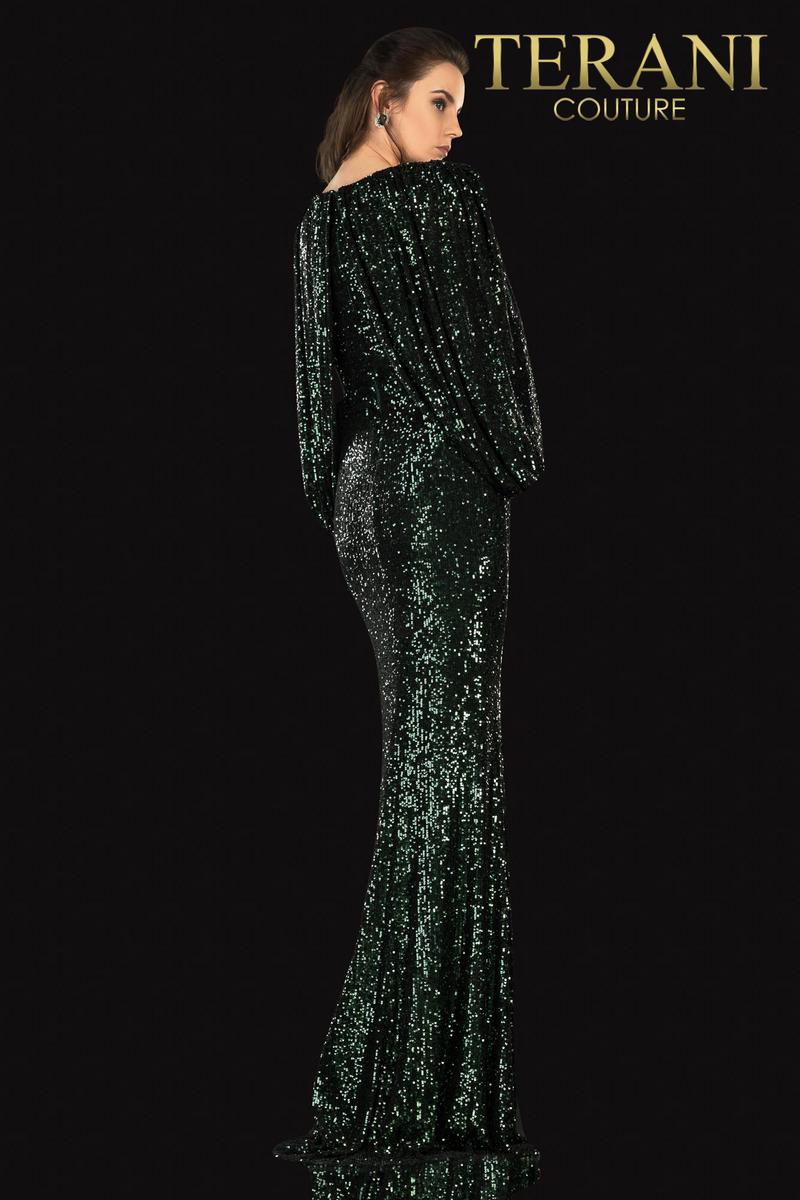 Terani Mother of the Bride Dress 2021M2962 - Hunter