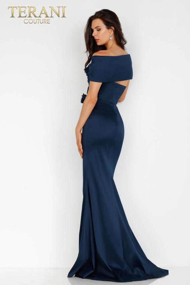 Terani Mother of the Bride Dress 2021M2969 - Navy