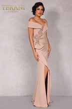 Terani Mother of the Bride Dress 2021M2986 - Mocha