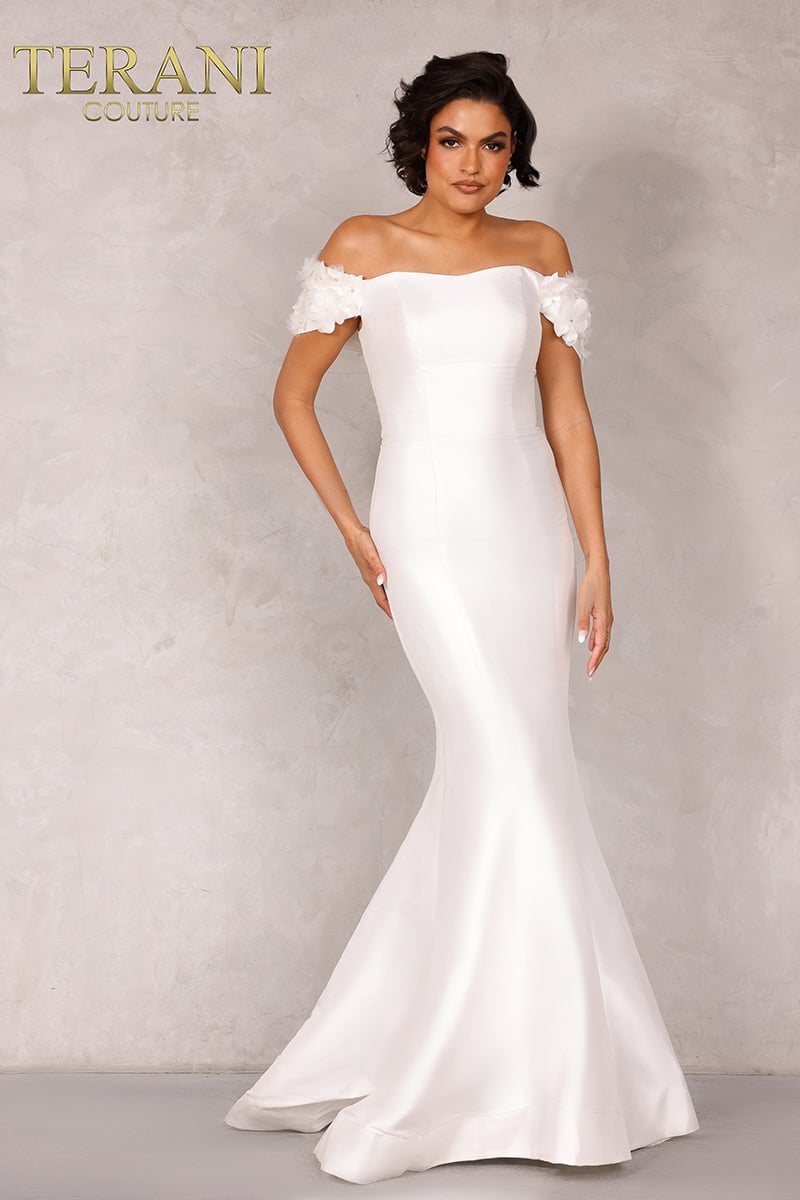 Terani Couture Evening 2021E2799 - Ivory