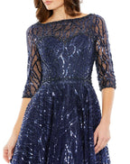 Cocktail by Mac Duggal Dress 20252 - Platinum