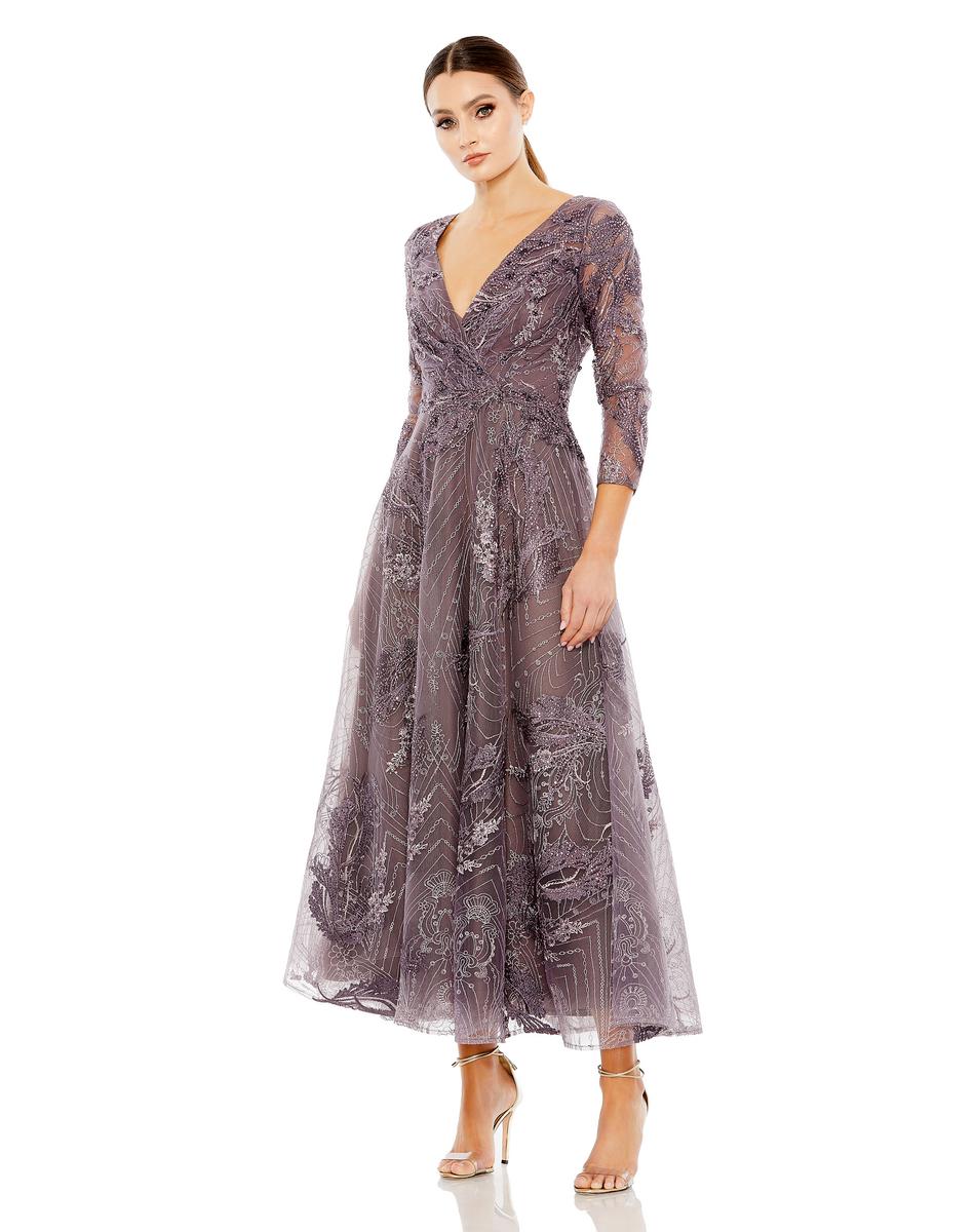 Cocktail by Mac Duggal Dress 20336 - Aubergine