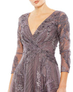 Cocktail by Mac Duggal Dress 20336 - Aubergine