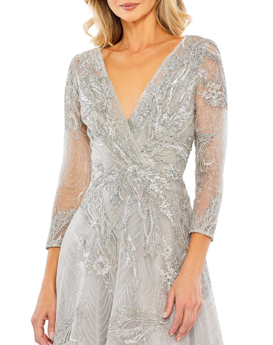 Cocktail by Mac Duggal Dress 20336 - Platinum