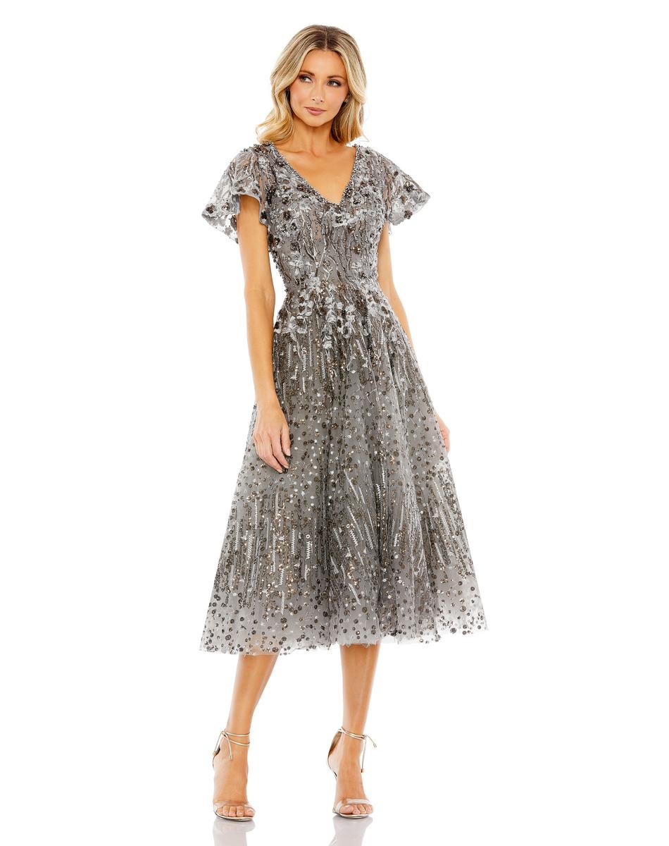 Cocktail by Mac Duggal Dress 20392 - Gunmetal