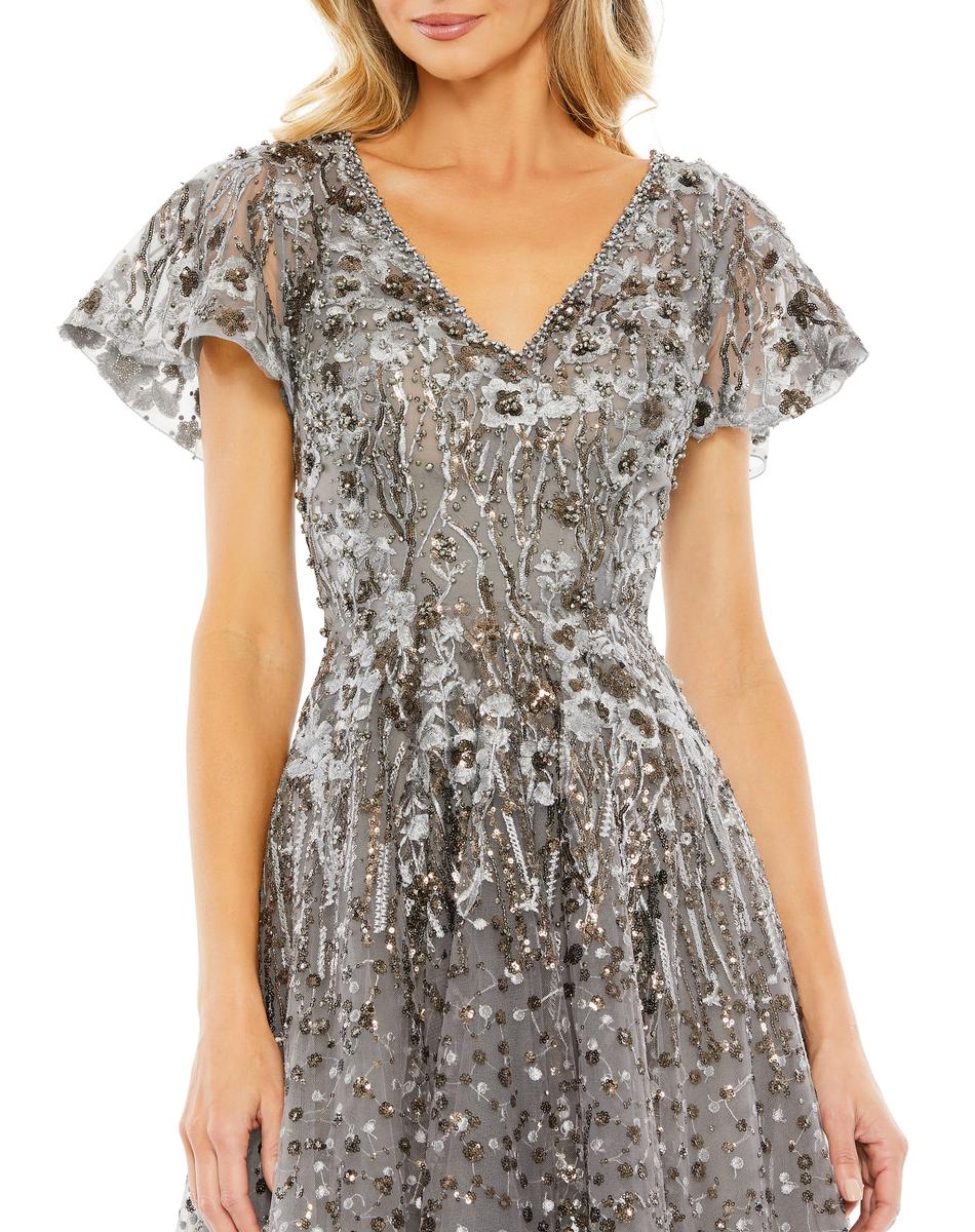 Cocktail by Mac Duggal Dress 20392 - Gunmetal