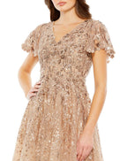 Cocktail by Mac Duggal Dress 20392 - Taupe