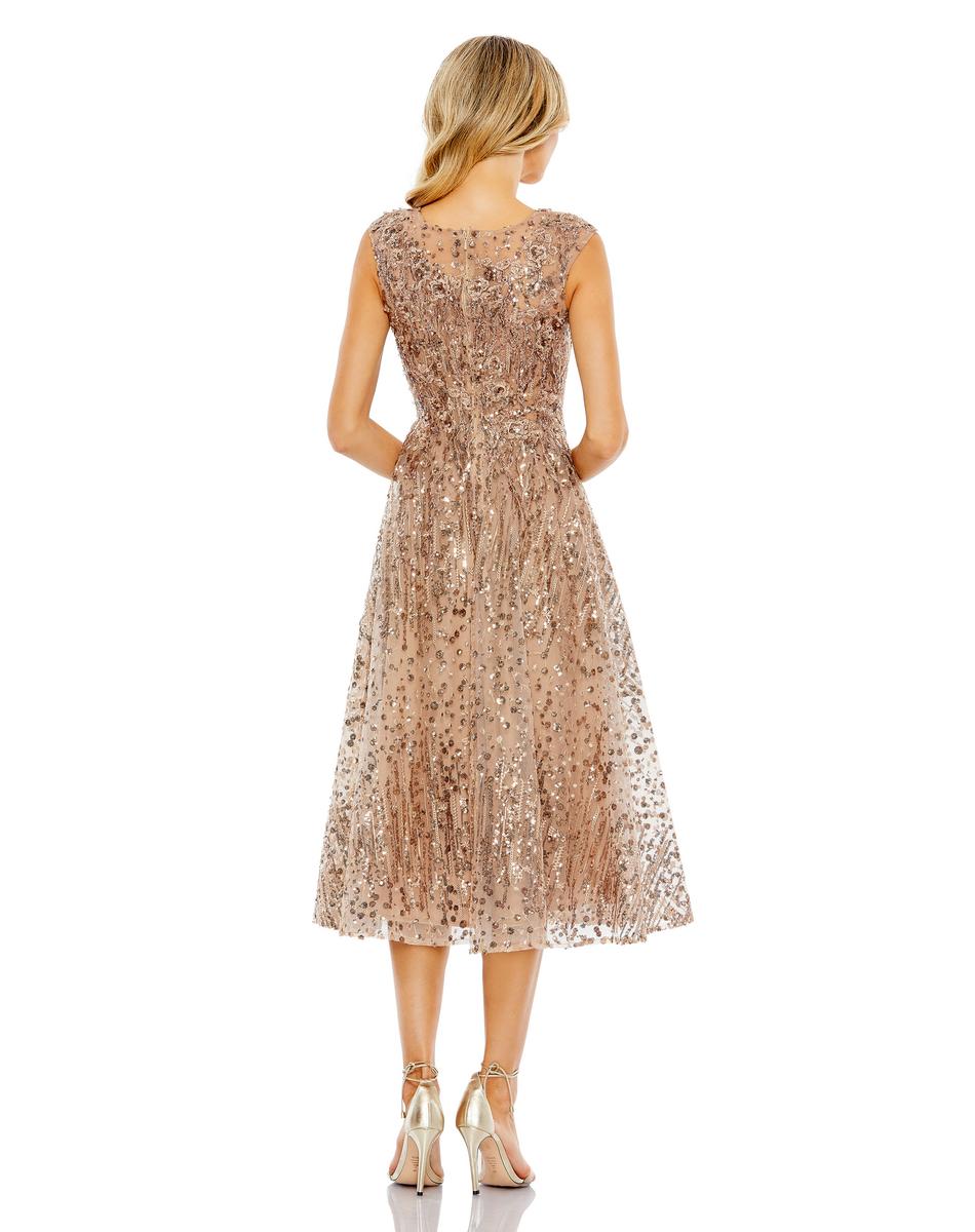 Cocktail by Mac Duggal Dress 20398 - Bronze