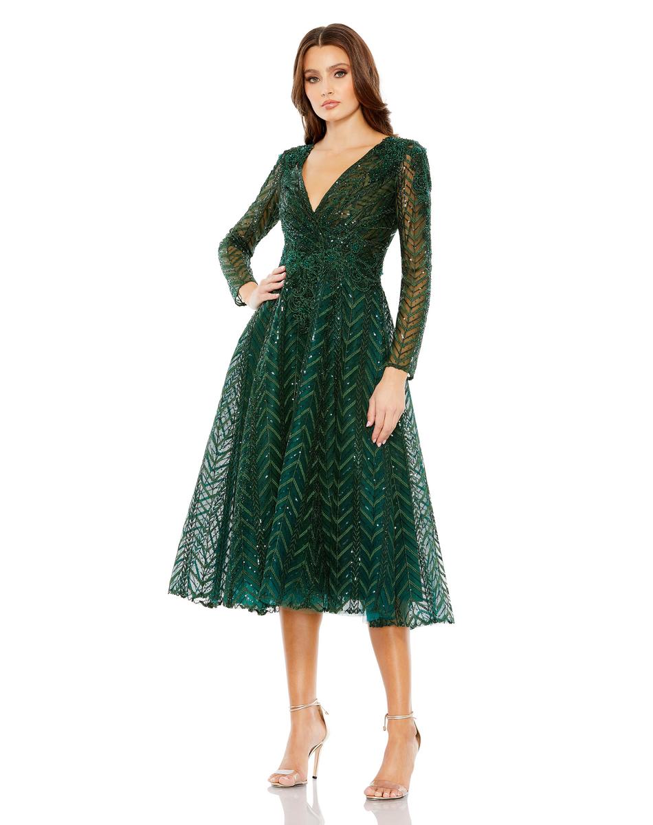 Cocktail by Mac Duggal Dress 20399 - Emerald