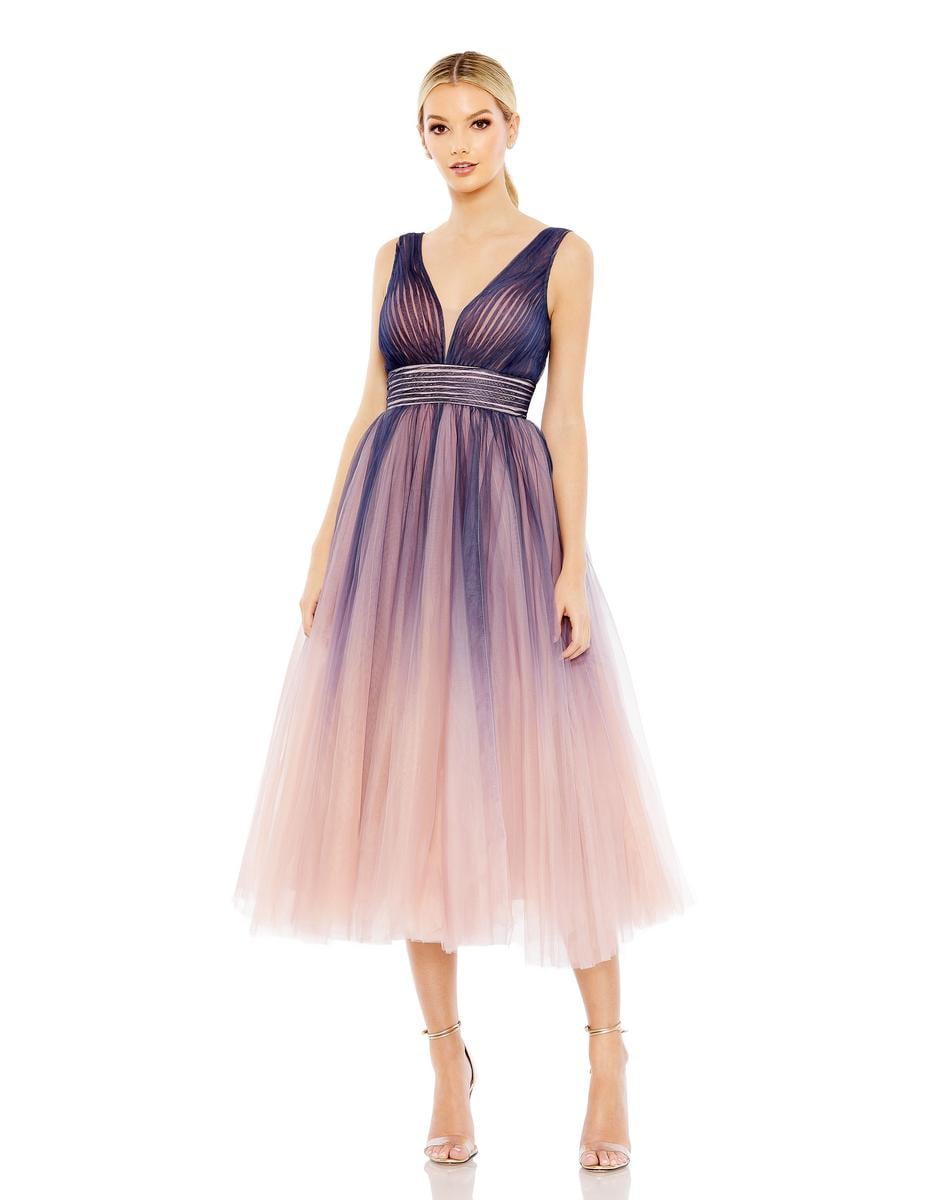 Cocktail by Mac Duggal Dress 20403 - Indigo Ombre