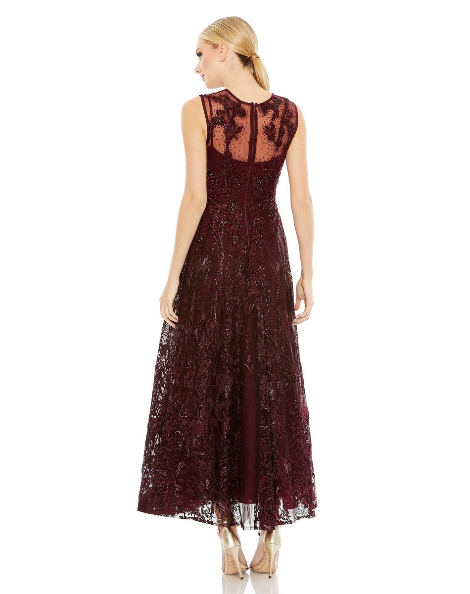 Cocktail by Mac Duggal Dress 20421 - Burgundy