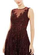Cocktail by Mac Duggal Dress 20421 - Burgundy