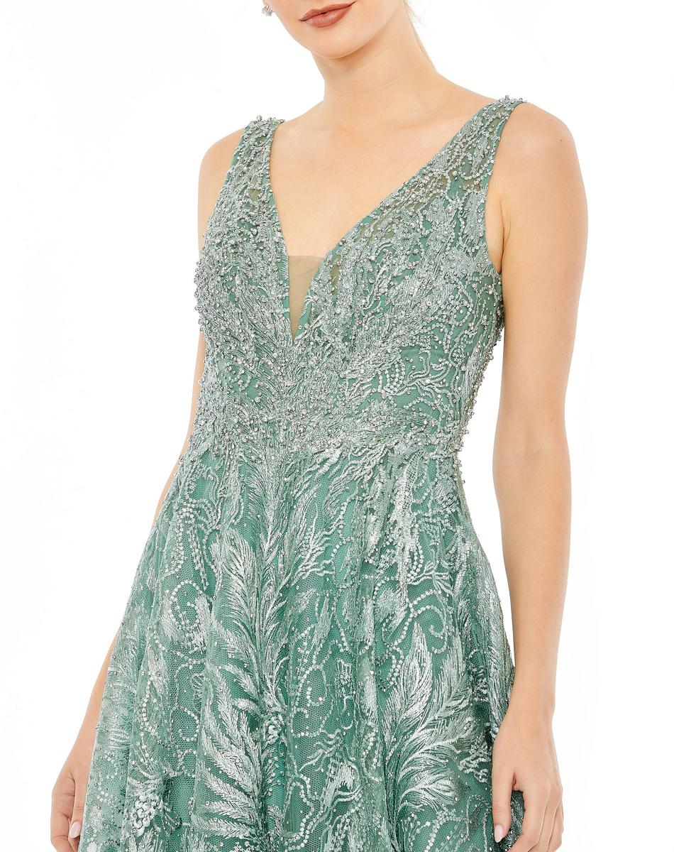 Cocktail by Mac Duggal Dress 20422 - Seafoam