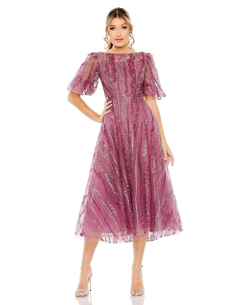 Cocktail by Mac Duggal Dress 20485 - Berry