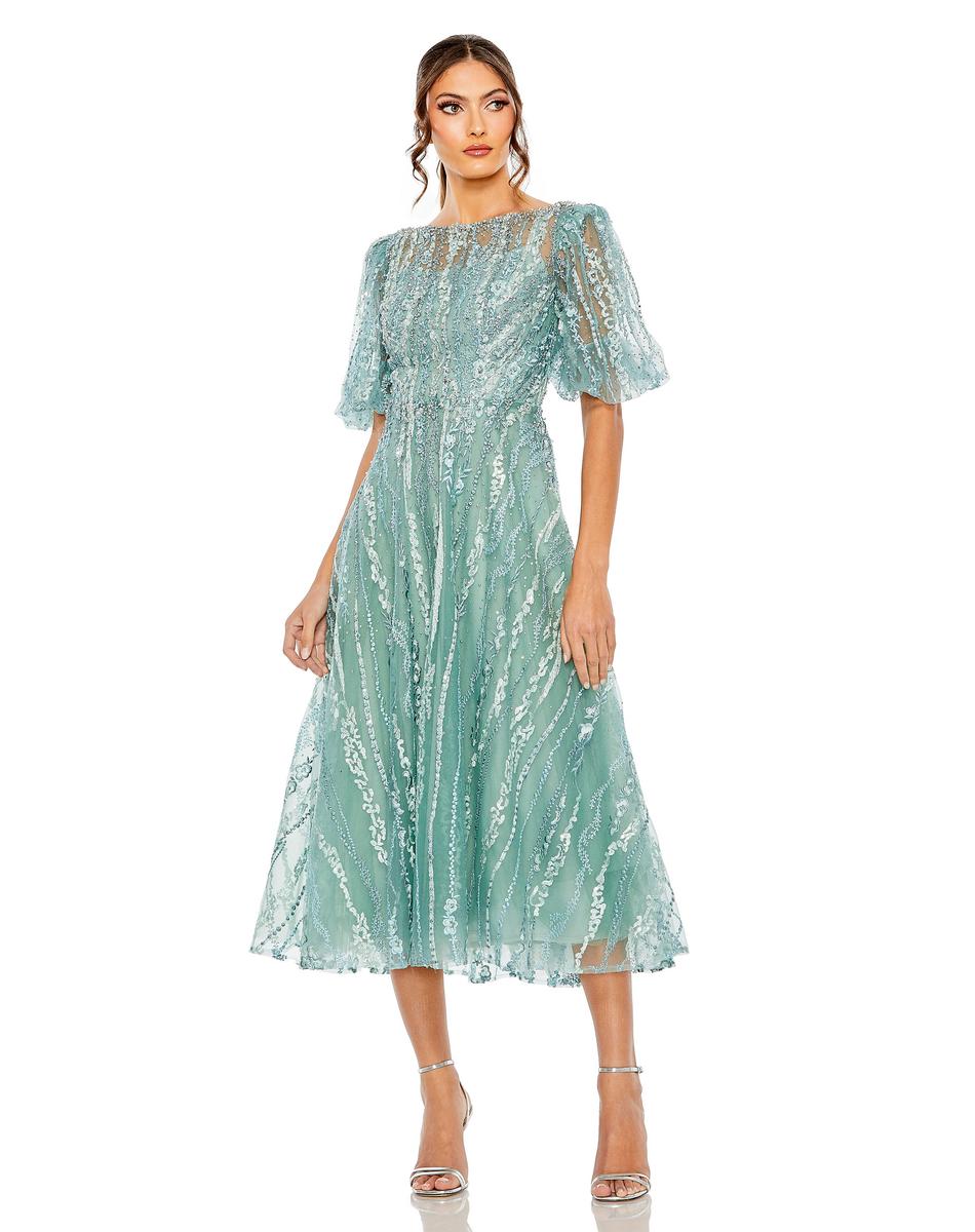 Cocktail by Mac Duggal Dress 20485 - Seafoam