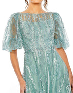 Cocktail by Mac Duggal Dress 20485 - Seafoam