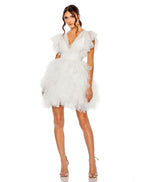 Cocktail by Mac Duggal Dress 20505 - White