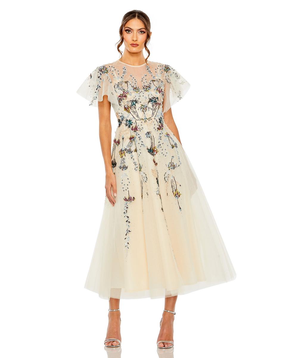Cocktail by Mac Duggal Dress 20510 - Nude