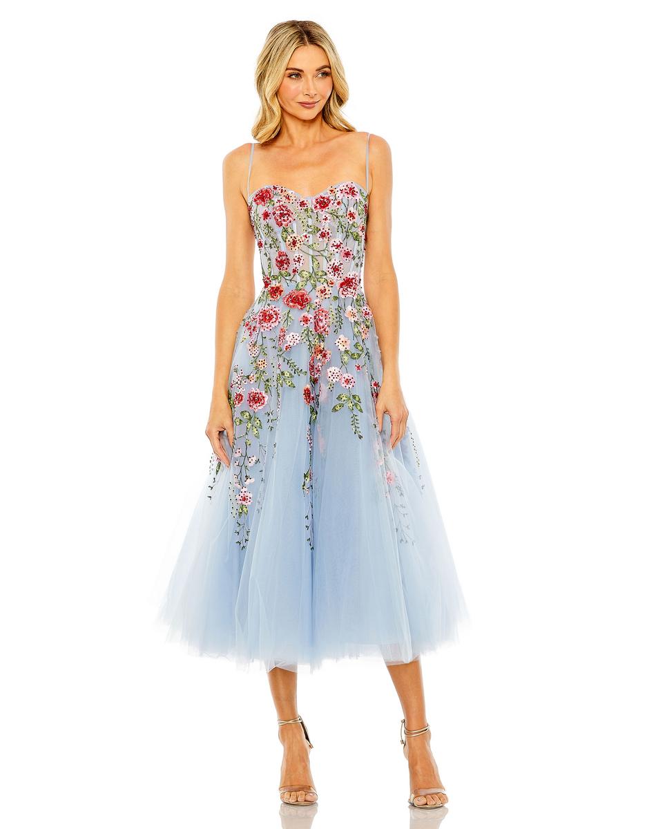 Cocktail by Mac Duggal Dress 20651 - Powder Blue