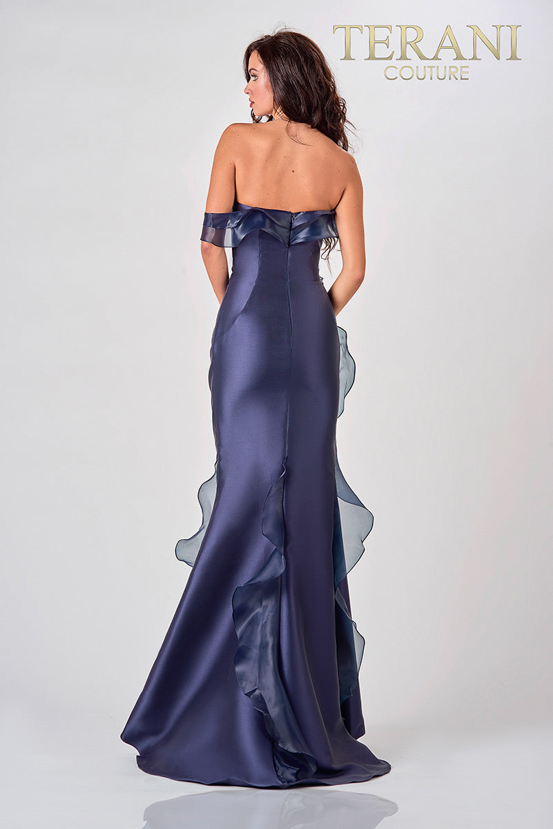 Terani Evenings Dress 2111E4743 - Navy