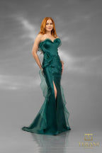 Terani Evenings Dress 2111E4743 - Emerald