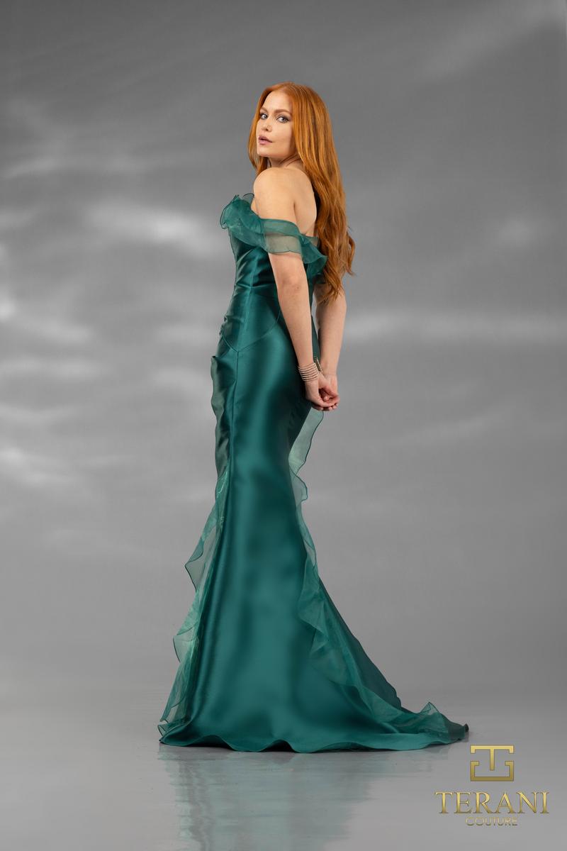 Terani Evenings Dress 2111E4743 - Emerald