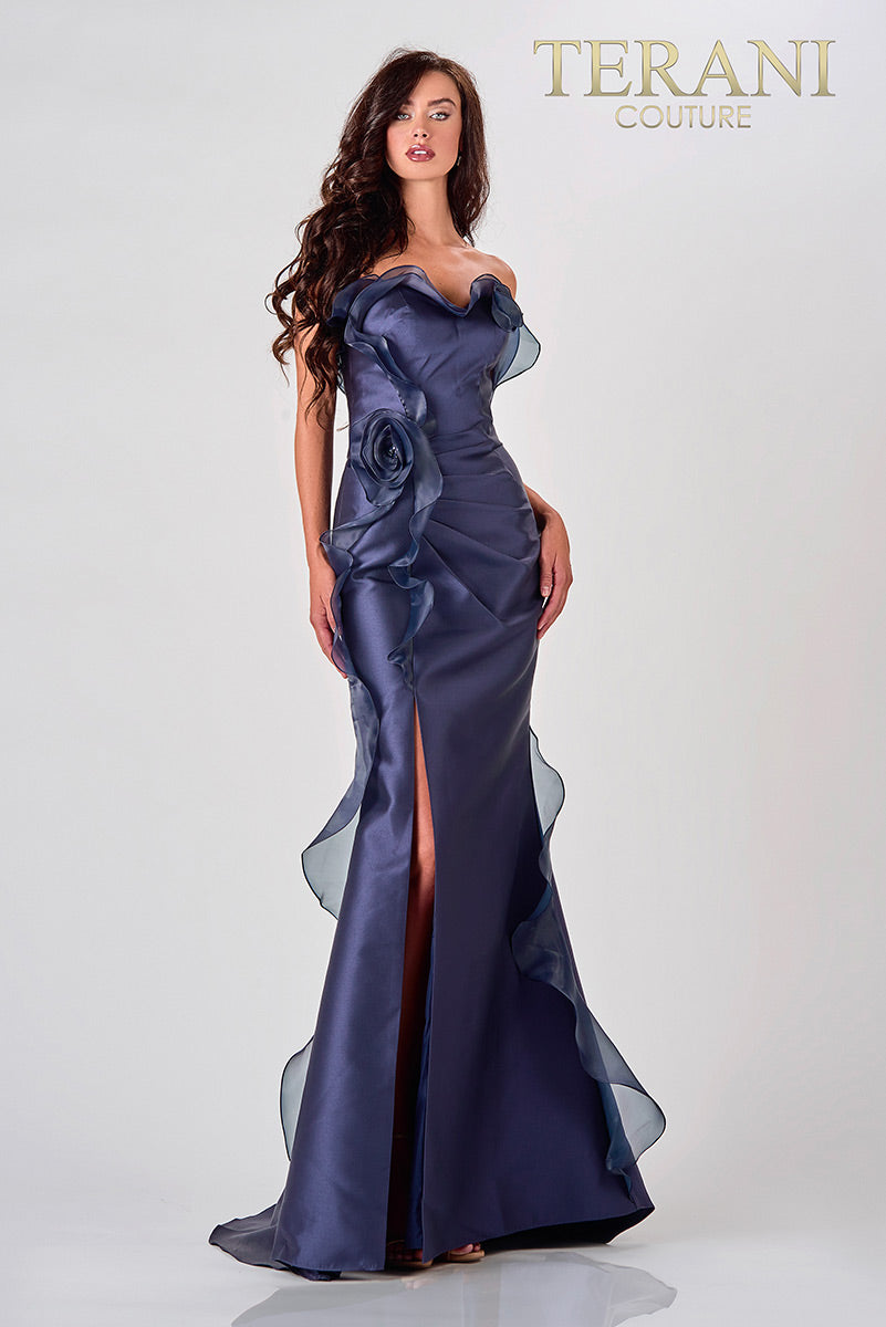 Terani Evenings Dress 2111E4743 - Navy