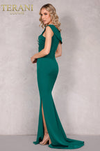 Terani Mother of the Bride Dress 2111M5289 - Emerald
