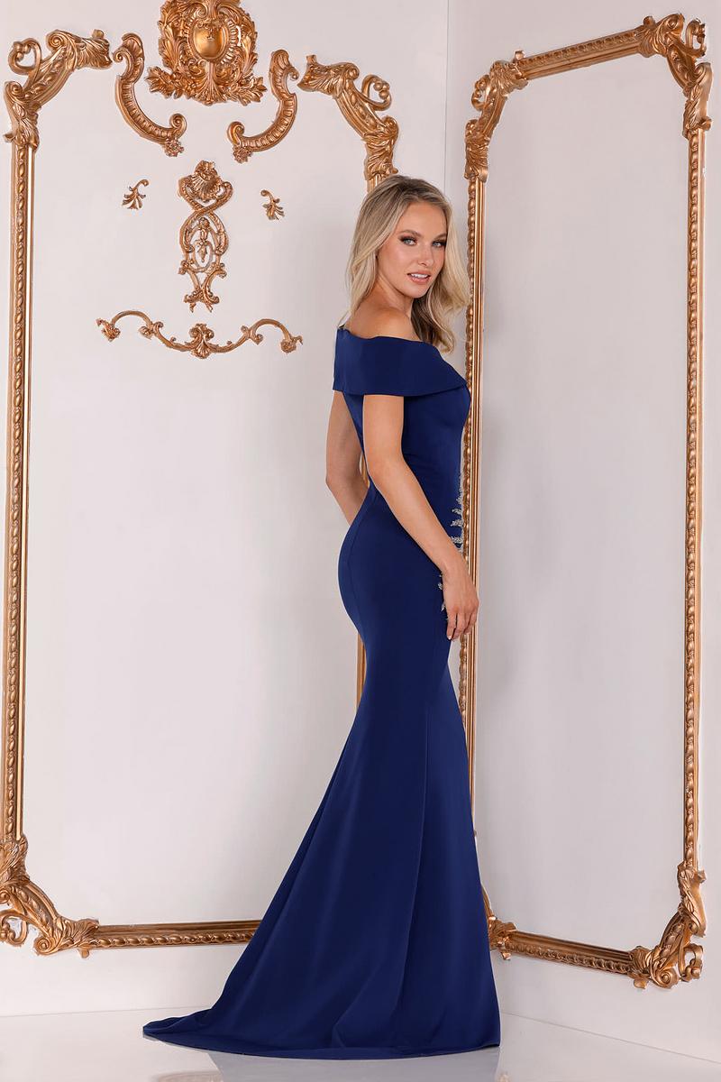 Terani Mother of the Bride Dress 2111M5289 - Navy