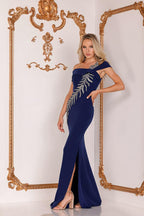 Terani Mother of the Bride Dress 2111M5289 - Navy