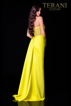 Terani Prom Dress 2111P4020 - Citrine