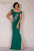 Terani Mother of the Bride Dress 2111M5289 - Emerald