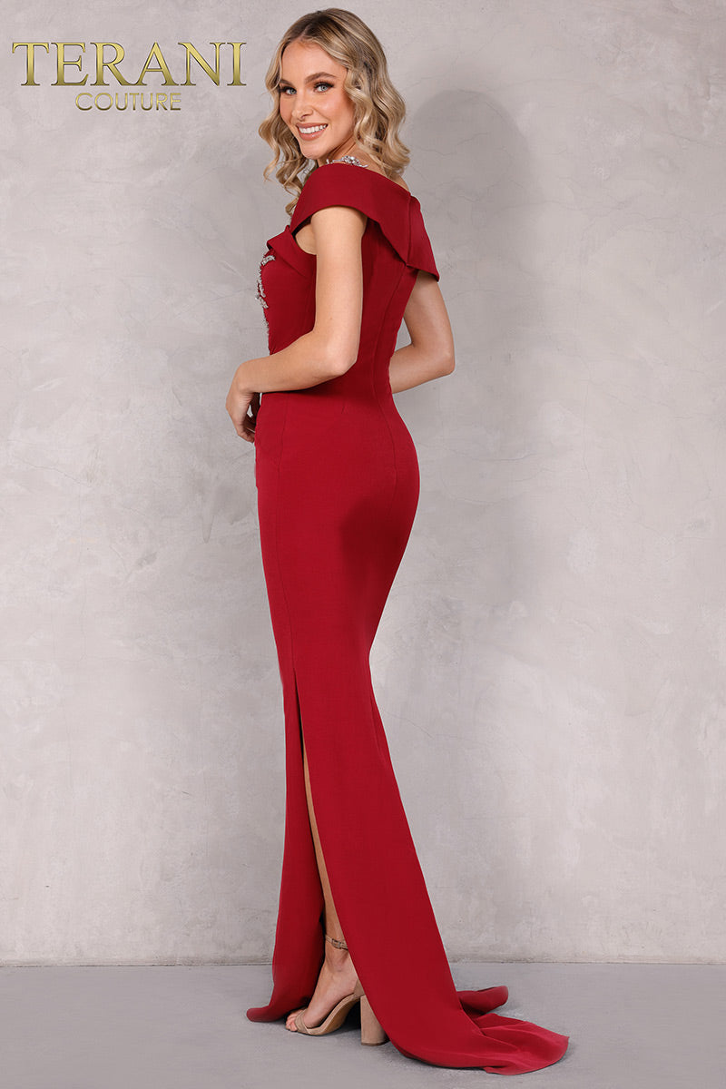 Terani Mother of the Bride Dress 2111M5289 - Red