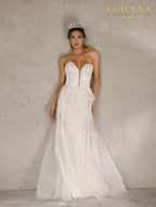 Terani Prom Dress 2111P4055 - Ivory