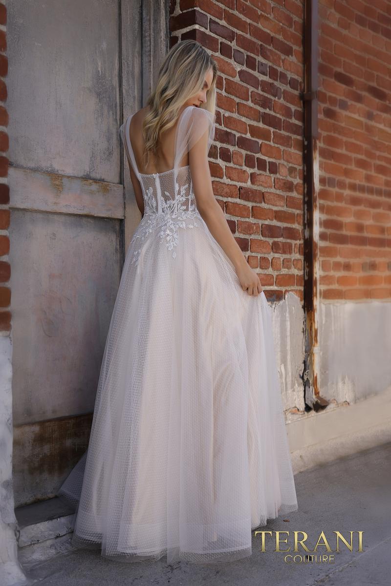 Terani Prom Dress 2215P0001 - Ivory Champagne