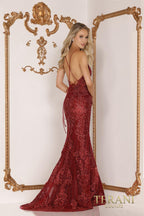 Terani Prom Dress 2215P0029 - Red