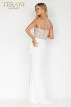 Terani Evenings Dress 2221E0352 - Ivory
