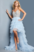 Jovani Prom 22532 - Blue/Silver