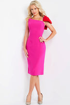 Jovani Short Evening Dress 22576 - Fuchsia/Red