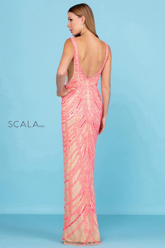 Scala 60222 - Nude/Hot Pink