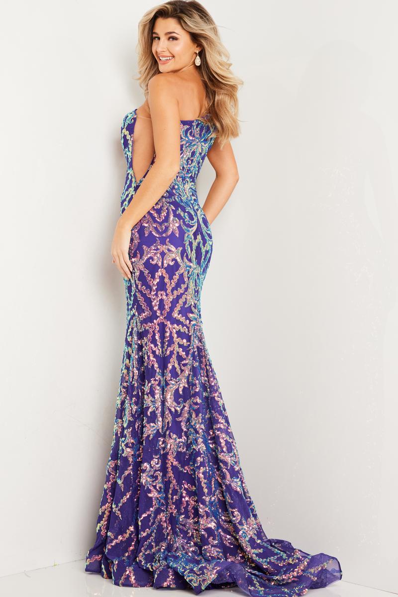 Jovani Prom 22845 - Iridescent Purple
