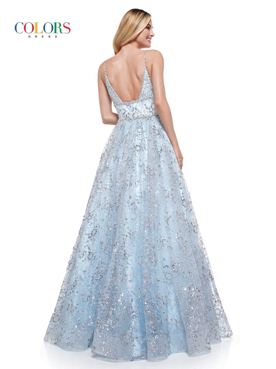 Colors Dress Dress 2288 - Light Blue