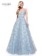 Colors Dress Dress 2288 - Light Blue