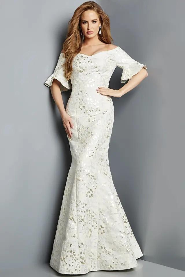 Jovani Evening 22912 - Grey